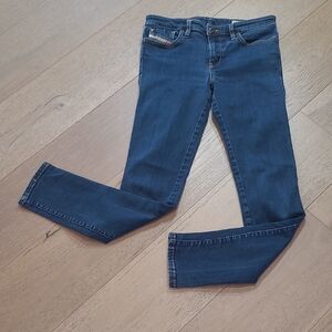Diesel Skinzee Super Slim Skinny Jeans Women's sz 29 Mid Rise Stretch Denim Jean
